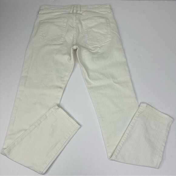 Kut From The Kloth‎ Women’s Off-White Sienna Mid-Rise Skinny Jeans 4/W30/L31.5 - Picture 5 of 14
